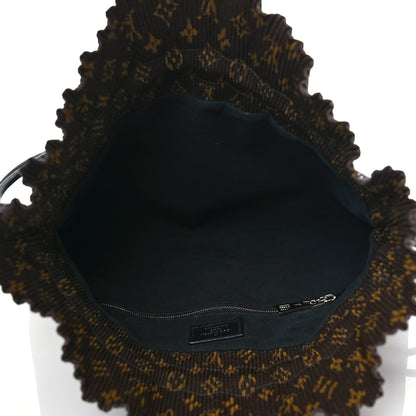 Louis Vuitton Monogram Canvas Pleated Explorer Bag MM 5 of 8