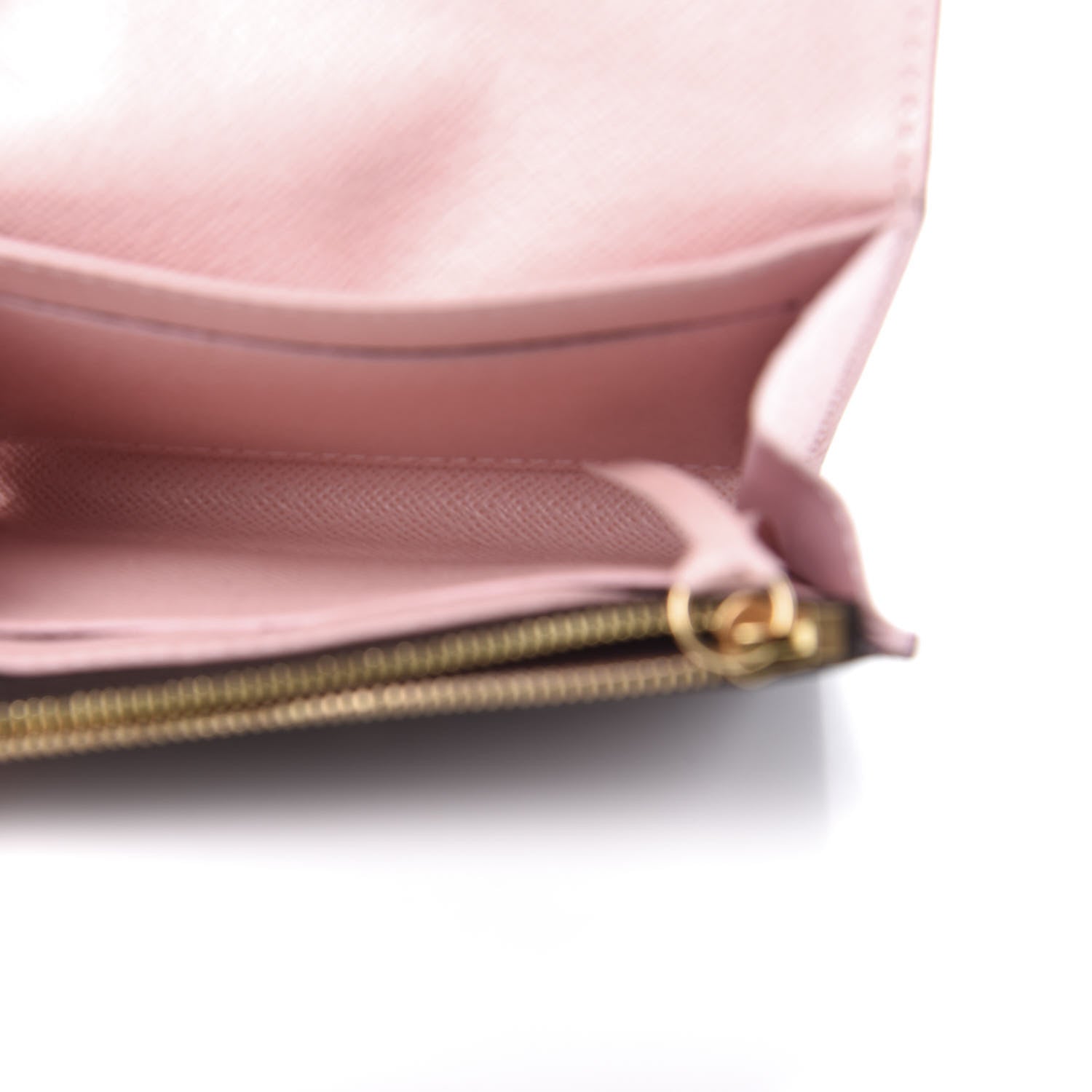 Louis Vuitton Damier Ebene Rosalie Coin Purse Rose Ballerine 5 of 8
