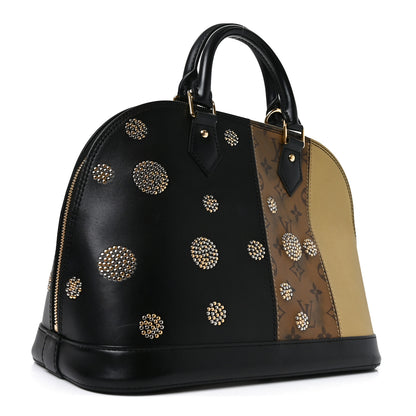 Louis Vuitton Reverse Monogram Studded Night Lights Alma PM 3 of 9