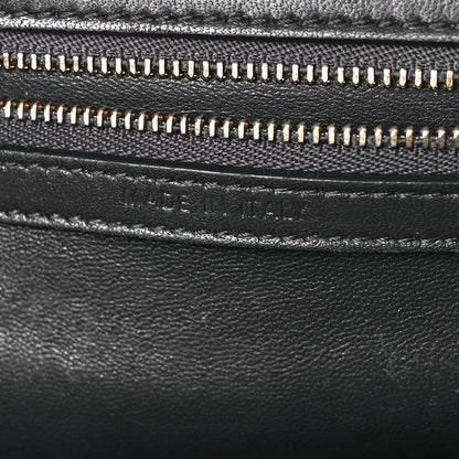 Christian Dior Metallic Patent Micro-Cannage Medium Diorama Flap Bag Silver 7 of 14