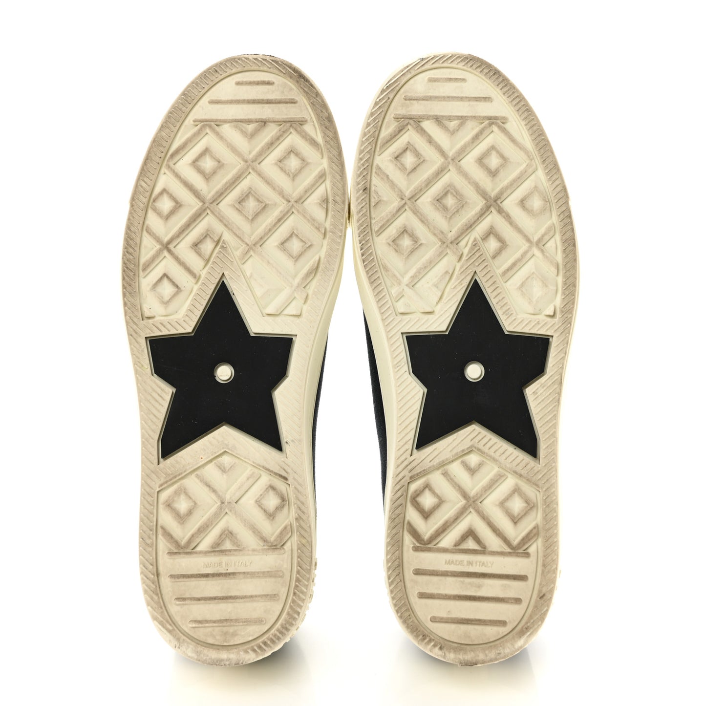 Canvas Walk'N'Dior Low Top Sneakers 38 Black