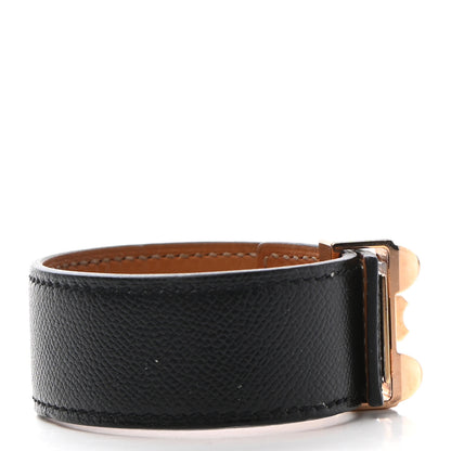 Hermes Epsom Collier de Chien CDC 24 Bracelet T2 Black 3 of 7