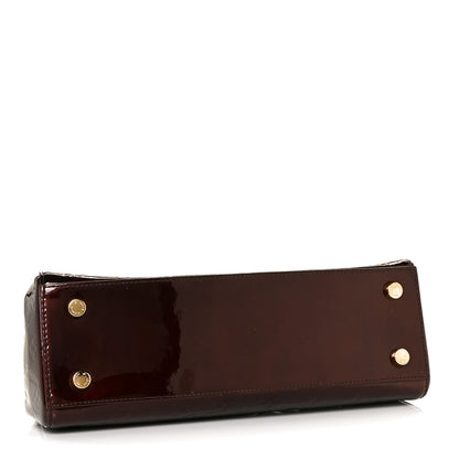 Louis Vuitton Vernis Brea MM Rouge Fauviste 3 of 8