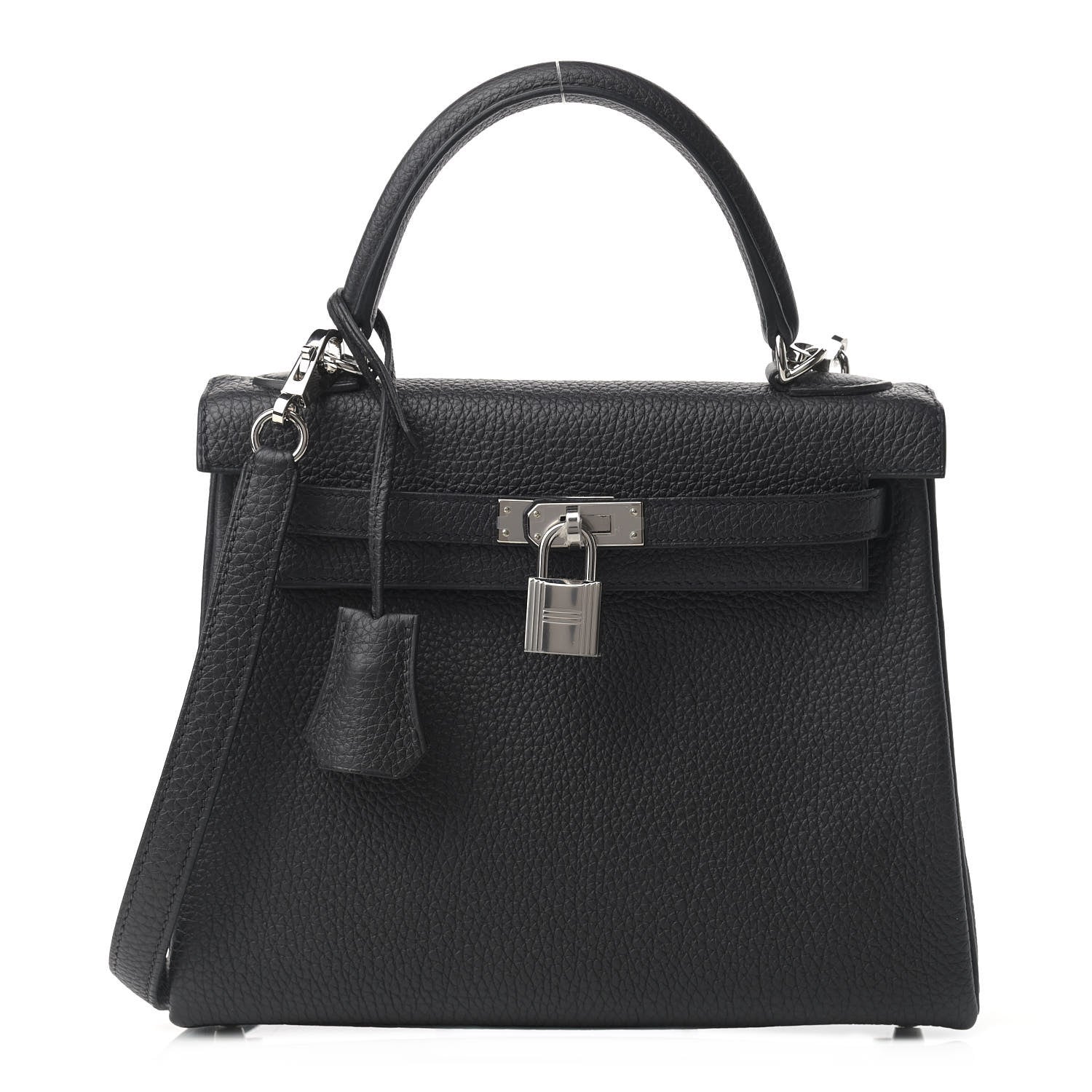 Hermes Togo Kelly Retourne 25 Black 1 of 11
