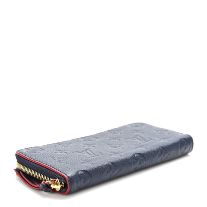 Louis Vuitton Empreinte Clemence Wallet Marine Rouge 4 of 7