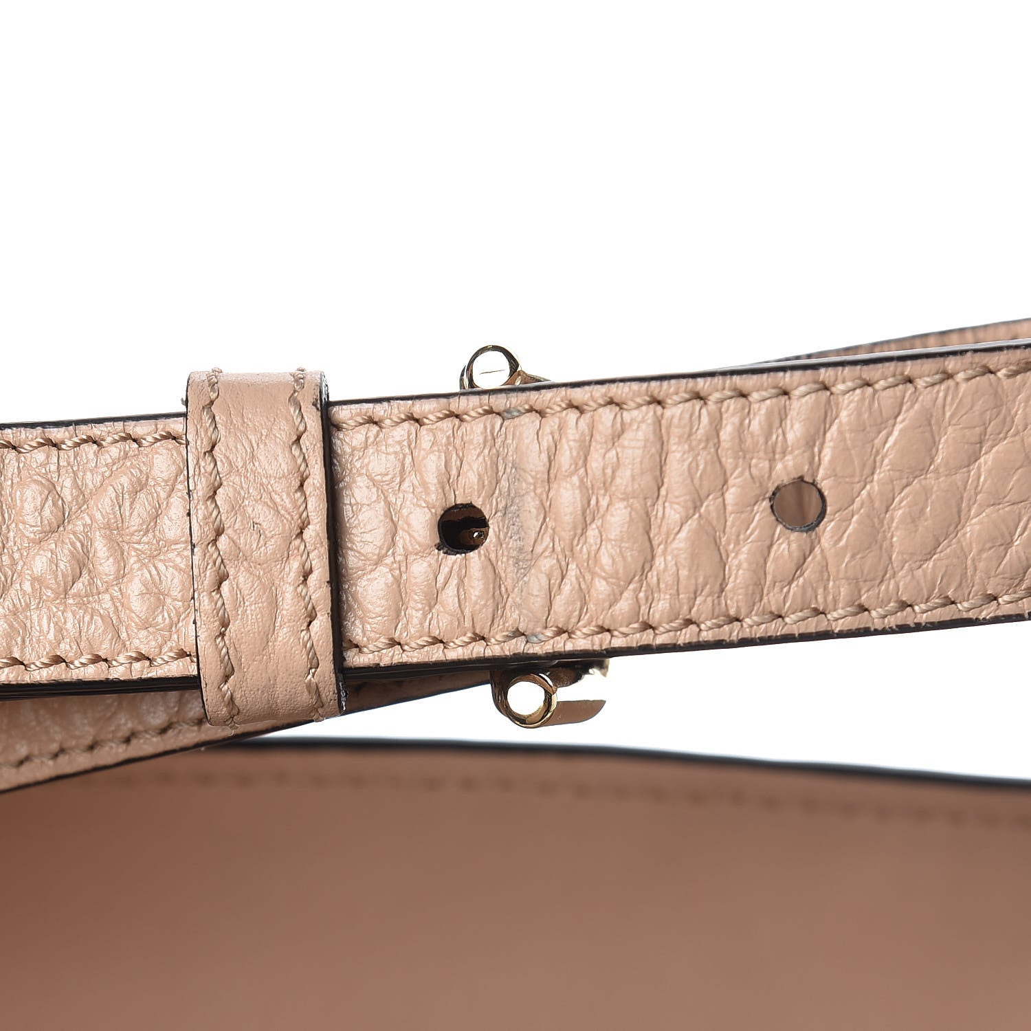Burberry Signature Grain Medium Clifton Bag Pale Apricot 9 of 14