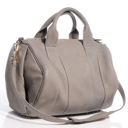 Alexander Wang Pebbled Lambskin Rocco Oyster 3 of 7