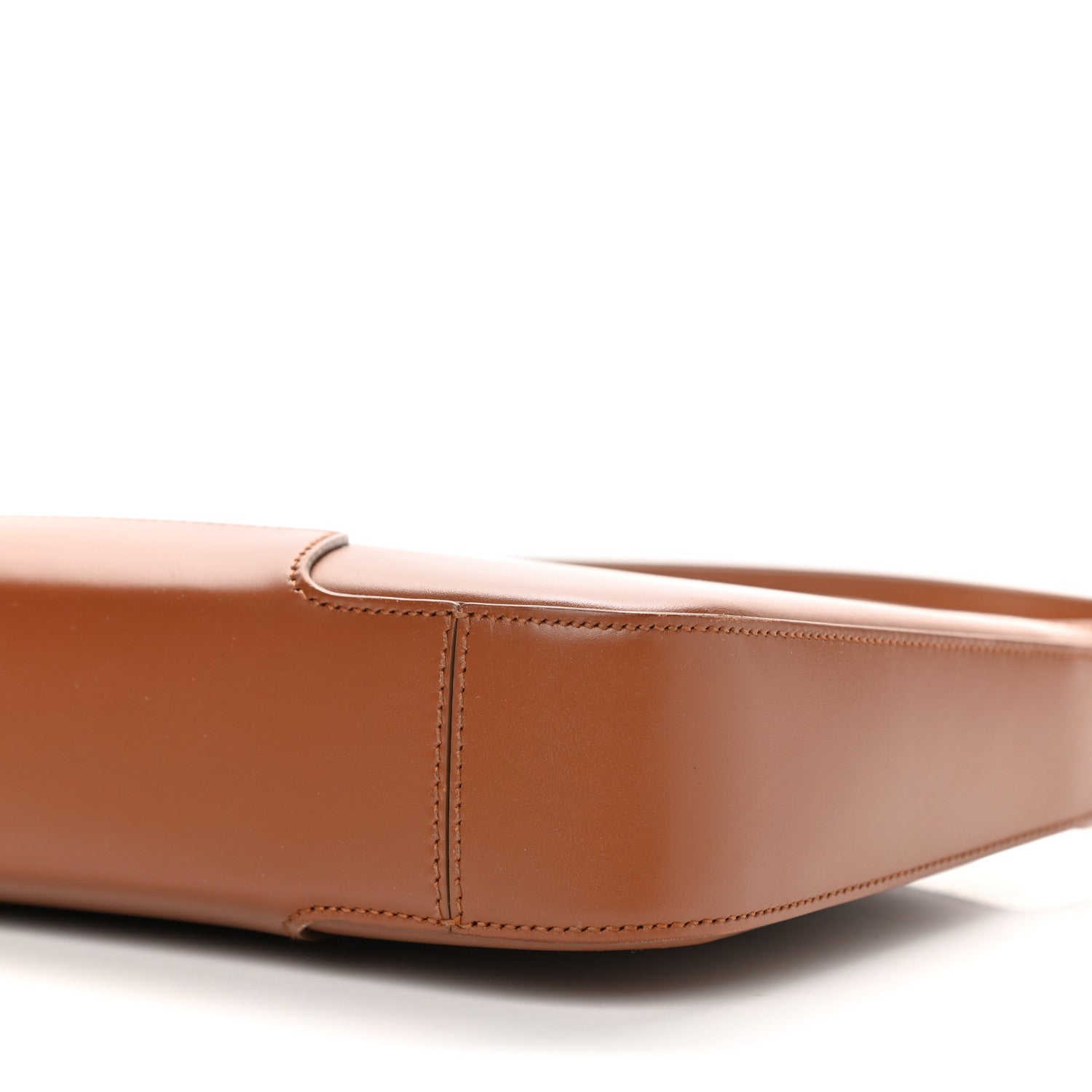 Burberry Smooth Calfskin TB Shoulder Bag Warm Tan 9 of 10