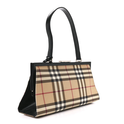 Burberry House Check Shoulder Bag Black 3 of 11