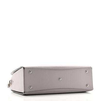 MCM Saffiano Medium Nuovo Tote Gull Gray 4 of 14
