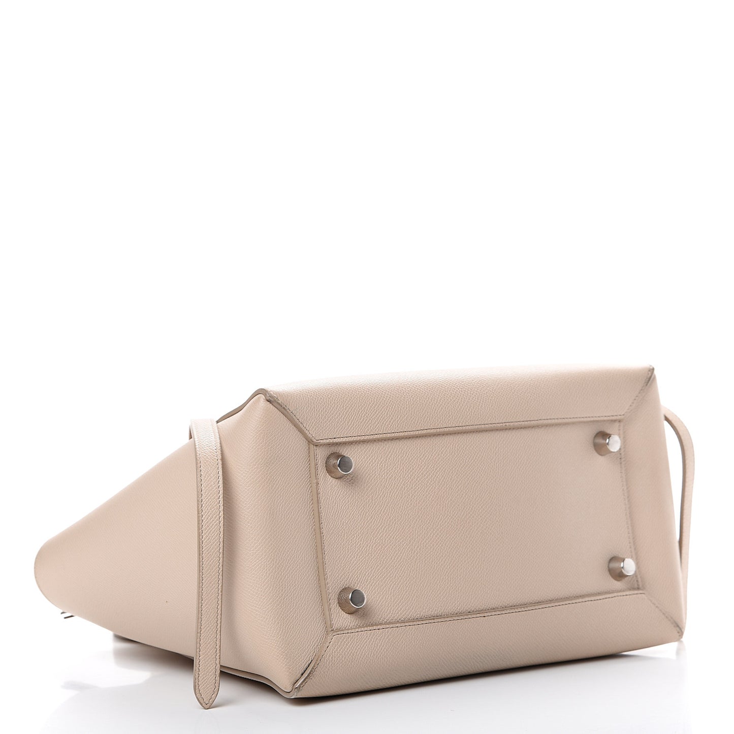 Grained Calfskin Mini Belt Bag Light Taupe
