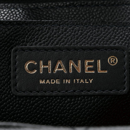 Chanel Caviar Quilted Small Shopping Black 7 of 12