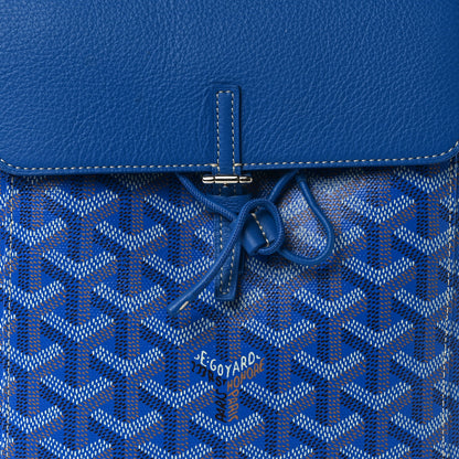 Goyard Goyardine Calfskin Mini Alpin Backpack Sky Blue 8 of 12