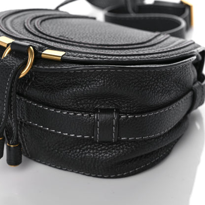 Chloe Calfskin Mini Marcie Round Crossbody Bag Black 10 of 10