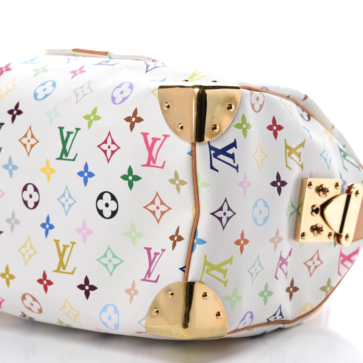 Louis Vuitton Monogram Multicolor Speedy 30 White 7 of 10