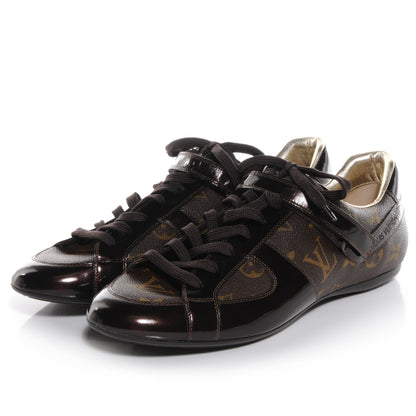 Louis Vuitton Patent Monogram Globe Trotter Sneakers 40 3 of 6