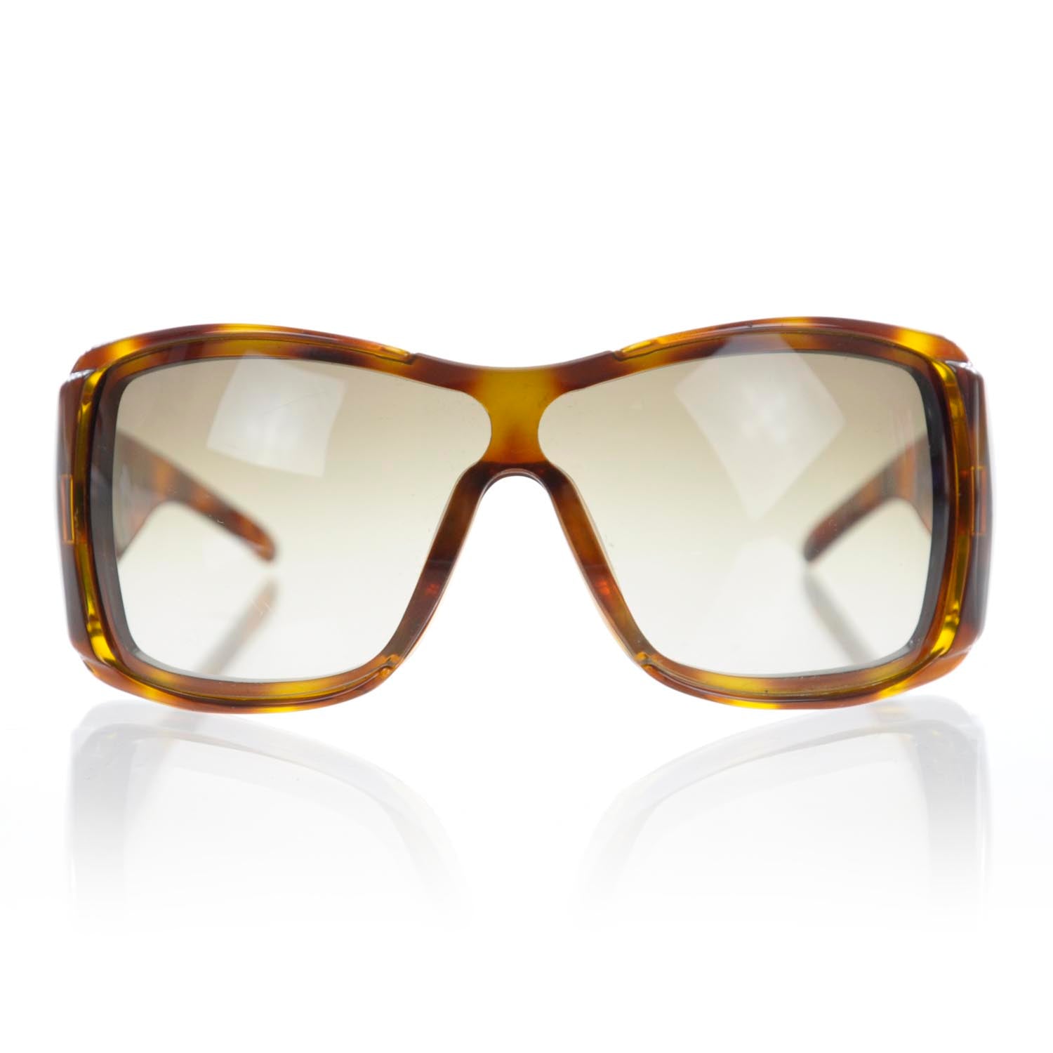 Christian Dior Tortoise Stripes 2 Sunglasses 4 of 9