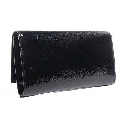 Saint Laurent Patent Small Belle De Jour Clutch Black 10 of 14