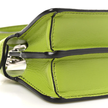 Fendi Shiny Nappa Nano Peekaboo Maxi Handle Satchel Wasabi 9 of 10