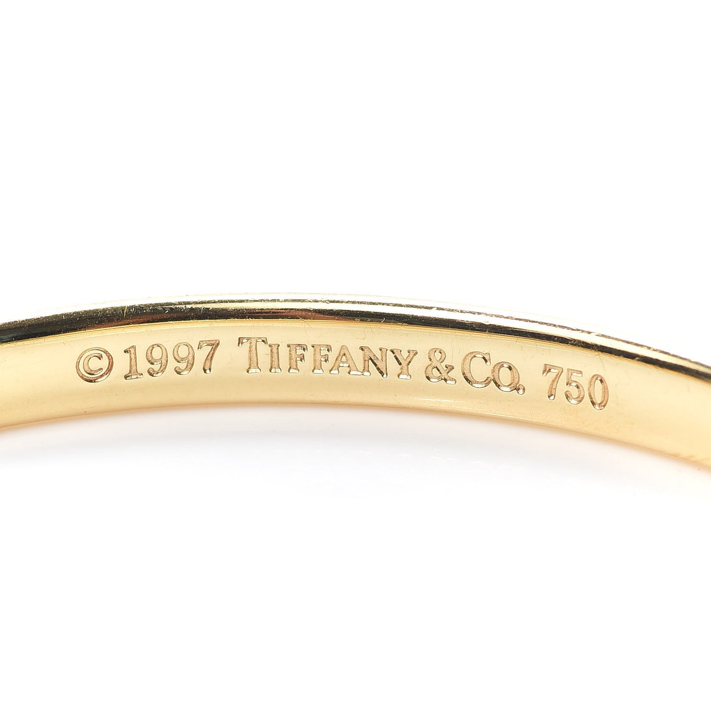 18K Yellow Gold 1837 Bangle Bracelet