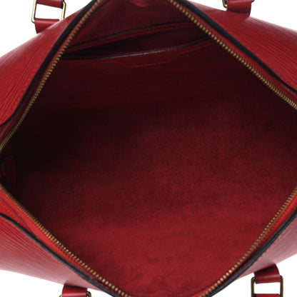 Louis Vuitton Epi Soufflot Castillan Red 5 of 8