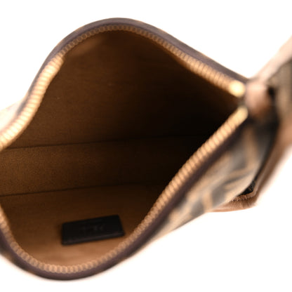 Fendi Fabric Jacquard Vitello Grace FF 1974 Mini Fendessence Shoulder Bag Tobacco Moro Ebano 5 of 11