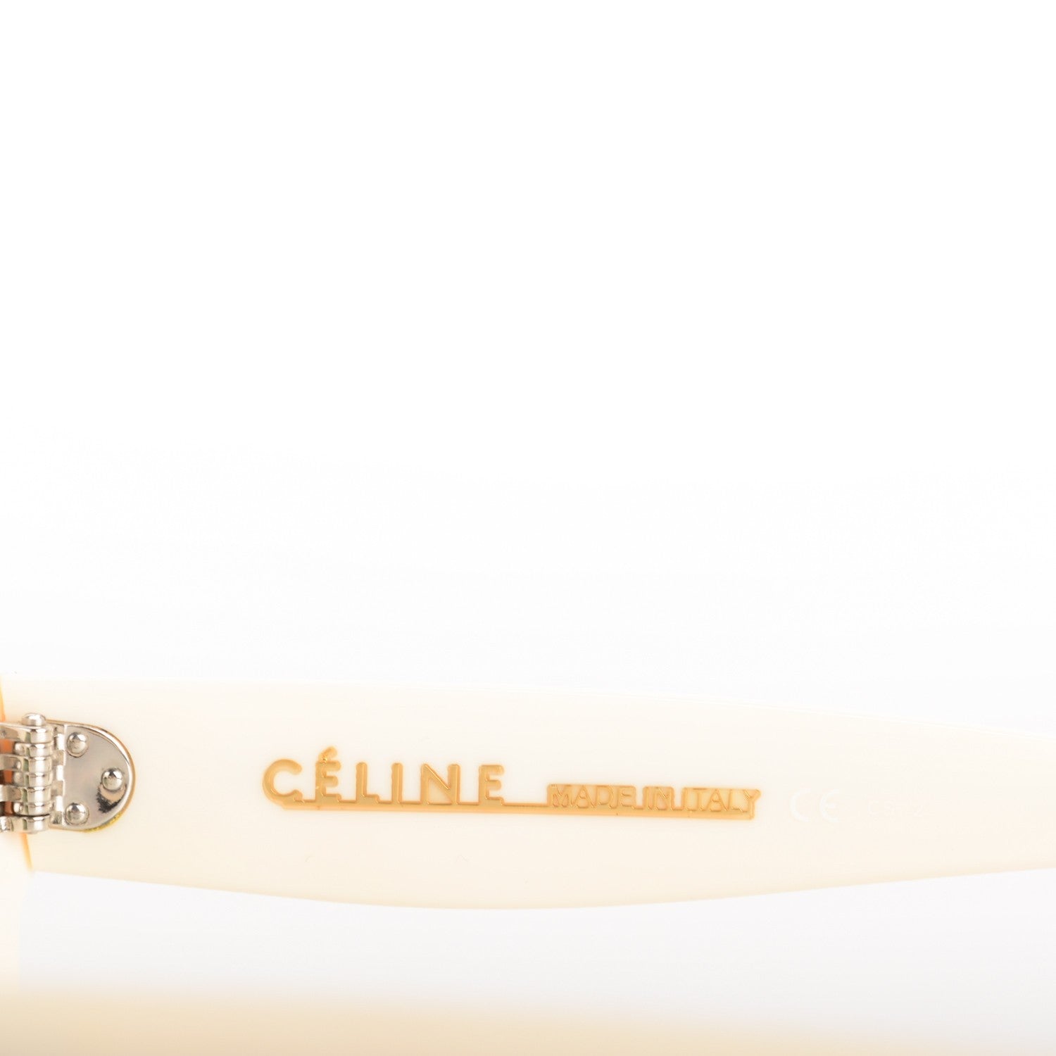 Celine Polarized Sunglasses CL 41732 Ivory 4 of 5