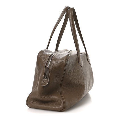 Hermes Taurillon Clemence Victoria II 35 Etoupe 2 of 9