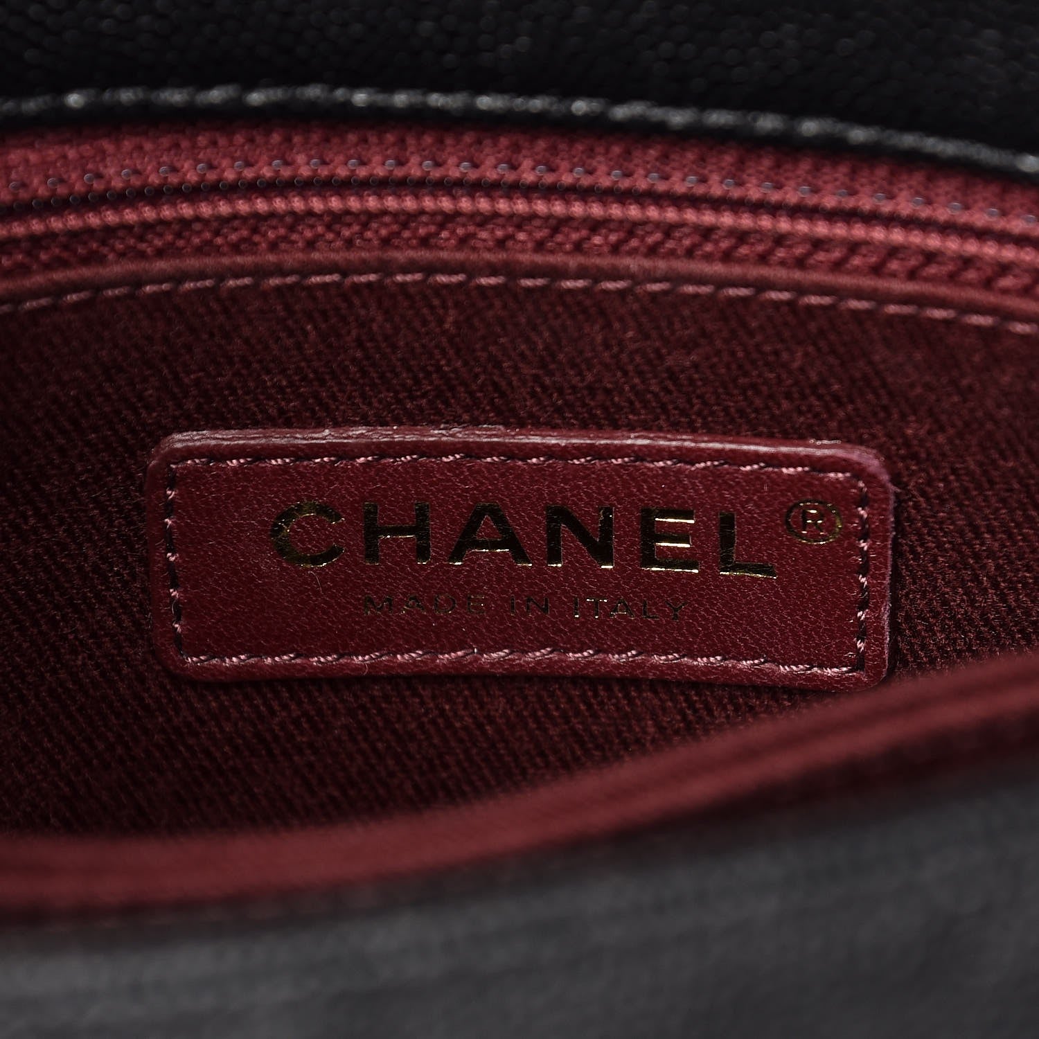 Chanel Caviar Quilted Mini Coco Handle Flap Black 6 of 8