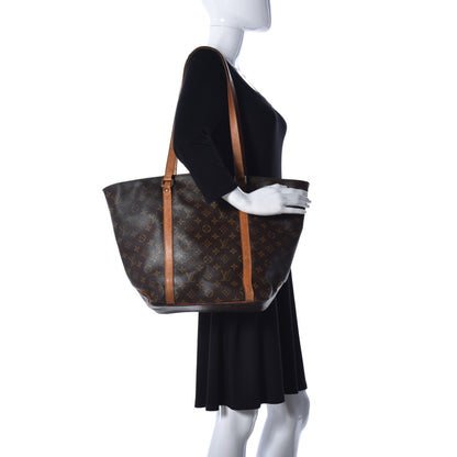 Louis Vuitton Monogram Sac Shopping Tote 2 of 9