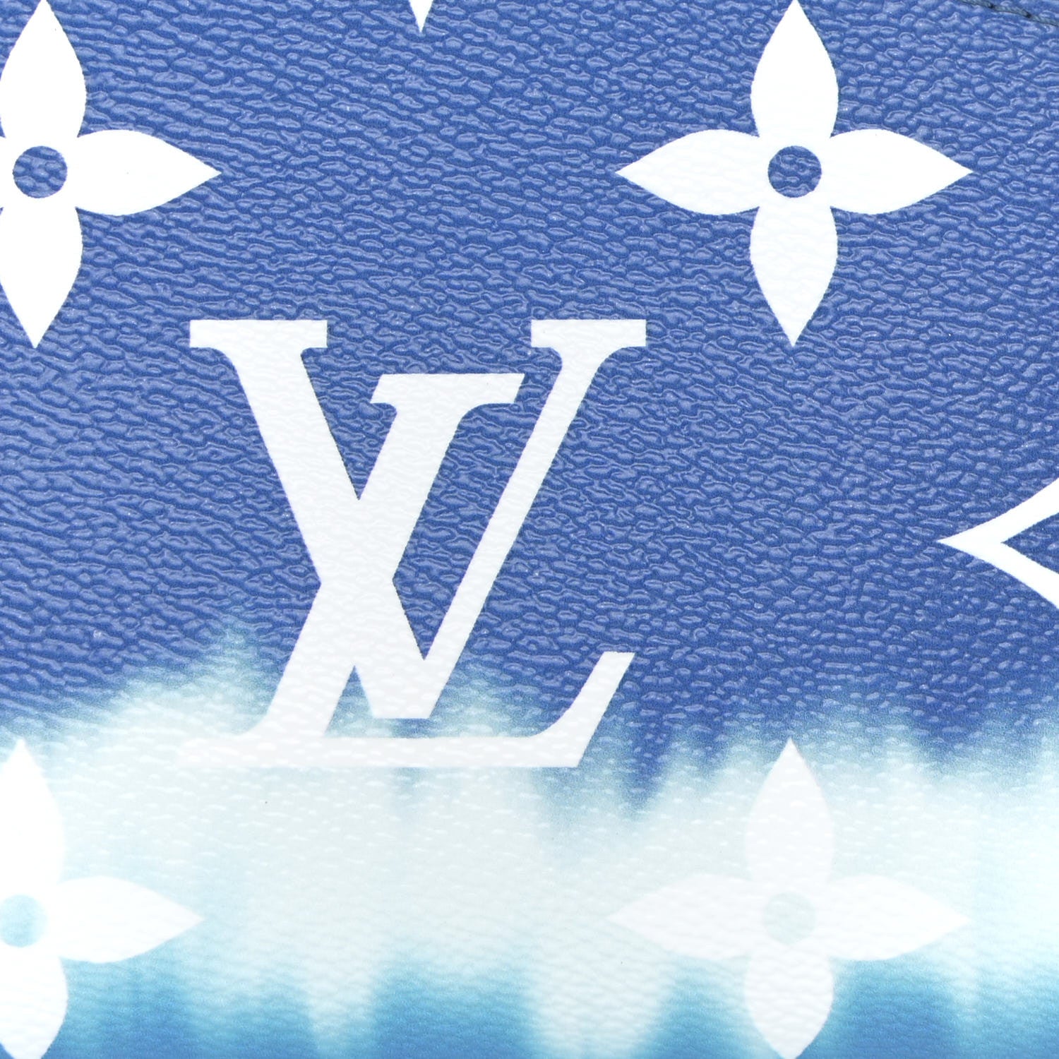 Louis Vuitton Monogram Giant Escale Cosmetic Pouch Blue 7 of 9