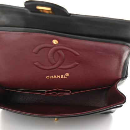 Chanel Lambskin Quilted Medium Double Flap Black 4 of 11