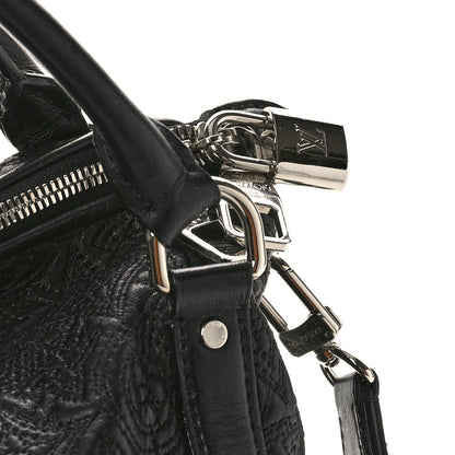 Louis Vuitton Monogram Lambskin Antheia IXIA MM Black 8 of 8
