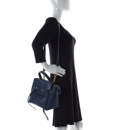 Celine Grained Calfskin Micro Belt Bag Midnight 4 of 11