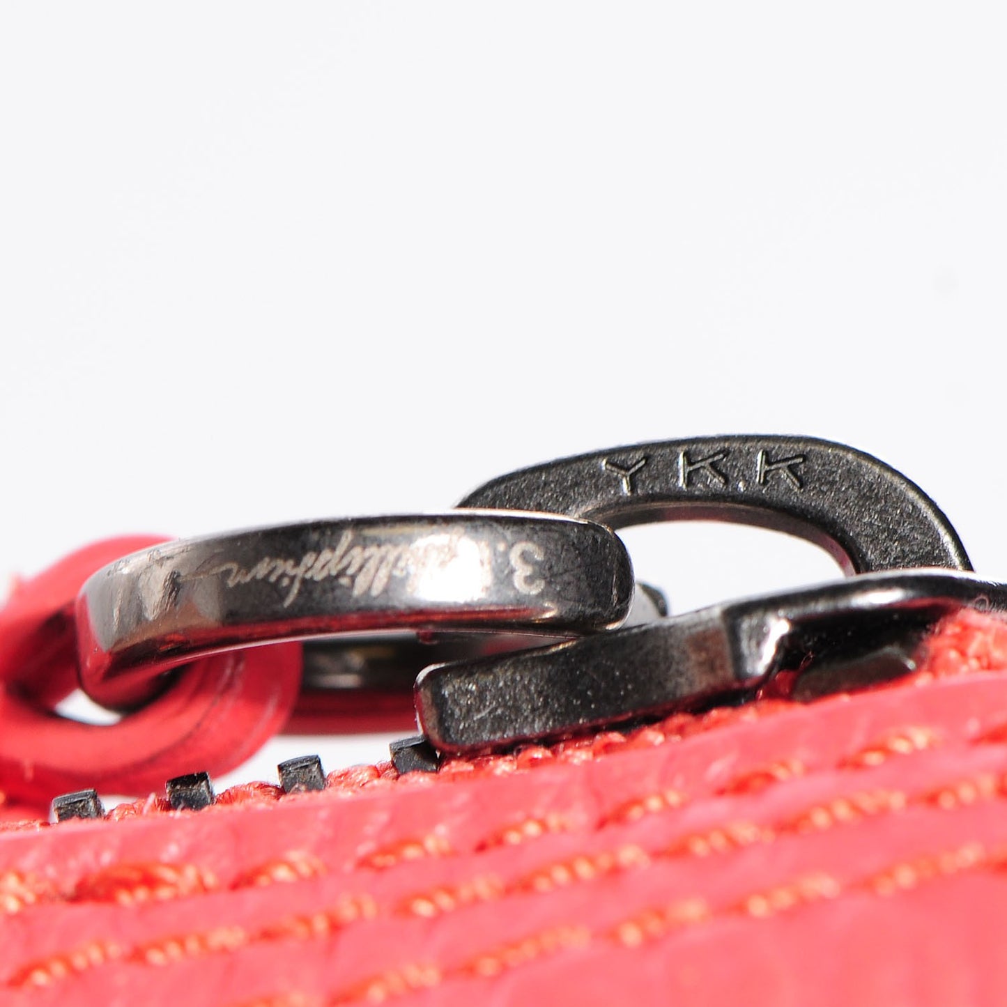 3.1 Textured Calfskin Mini Pashli Satchel Coral