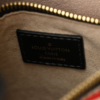 Louis Vuitton Monogram Giant Crafty NeoNoe MM Creme Rouge Black 6 of 9