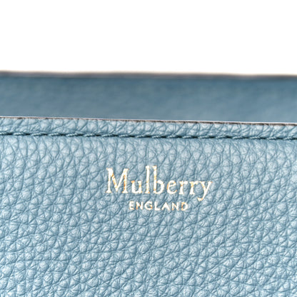 Mulberry Small Classic Grain Mini Zipped Bayswater Blue 9 of 14