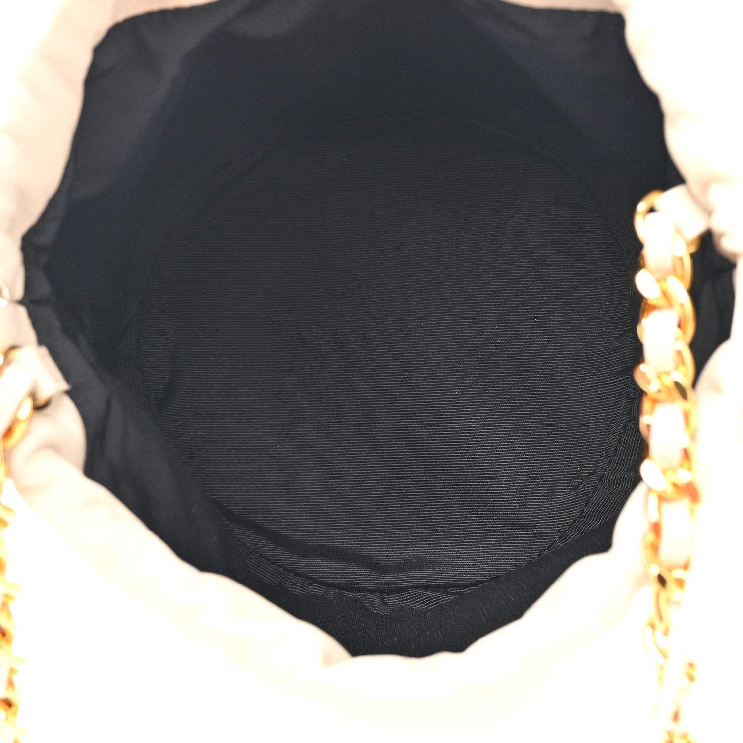 Khaite Smooth Calfskin Aria Bucket Bag Off White 5 of 9