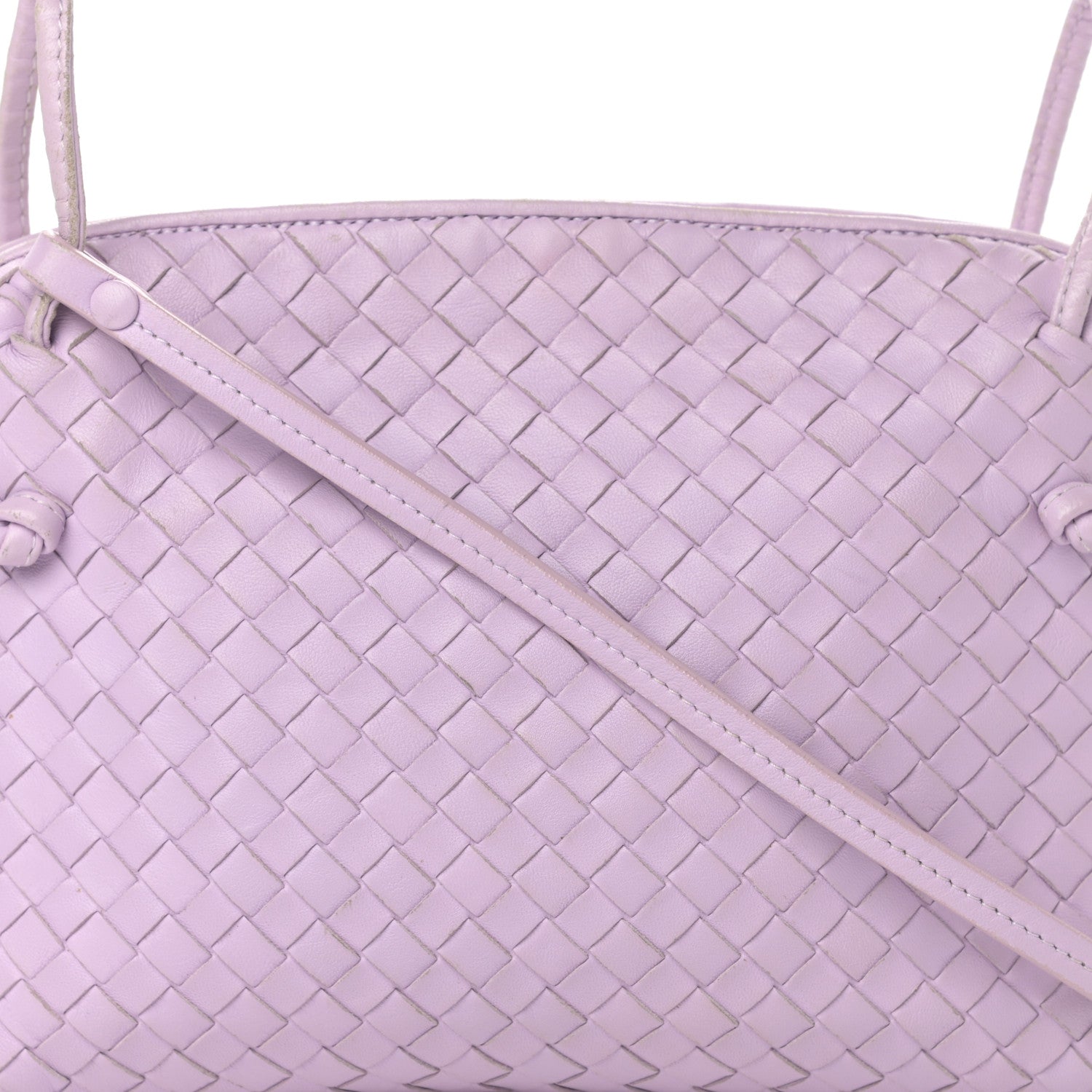 Bottega Veneta Nappa Intrecciato Pillow Crossbody Messenger Parme 9 of 21