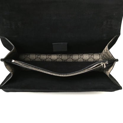 Gucci GG Supreme Monogram Small Dionysus Shoulder Bag Black 8 of 12