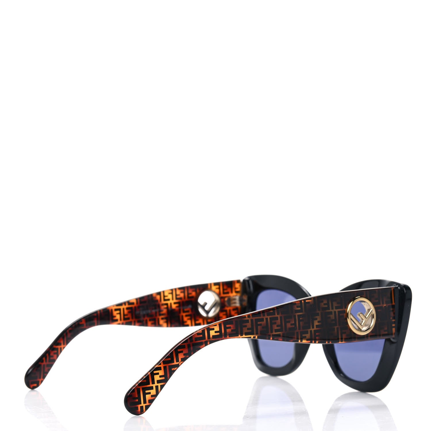 Fendi Acetate F is Fendi FF 51mm Sunglasses 0327/S Tortoise Camouflage 4 of 4