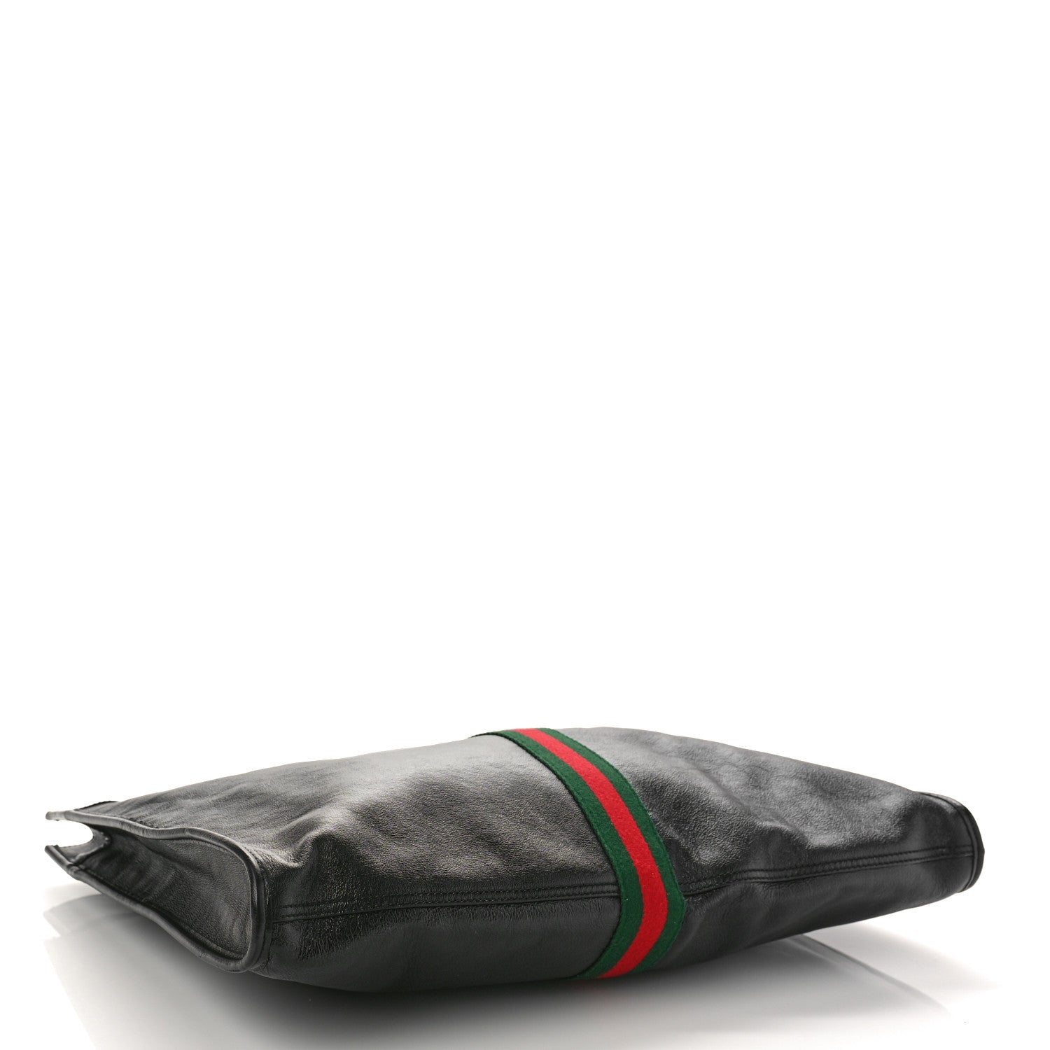 Gucci Calfskin Large Rajah Chain Tote Black 5 of 11