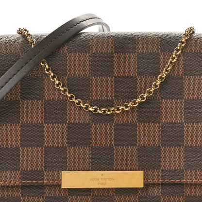 Louis Vuitton Damier Ebene Favorite PM 8 of 10