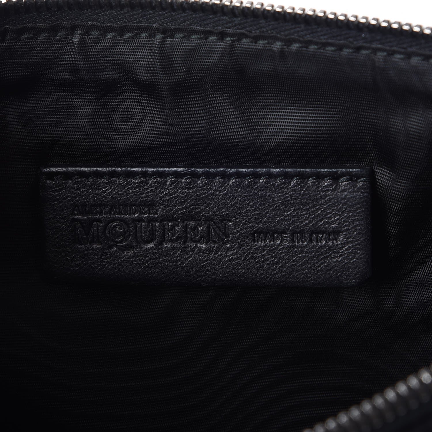 Alexander McQueen Silk Skull Charm Pouch Bag Multi 6 of 7