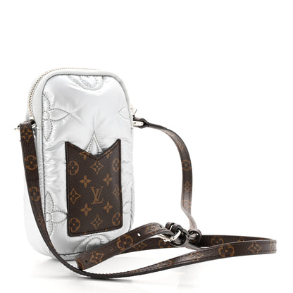Louis Vuitton Econyl Monogram Pillow Phone Pouch Silver 3 of 10