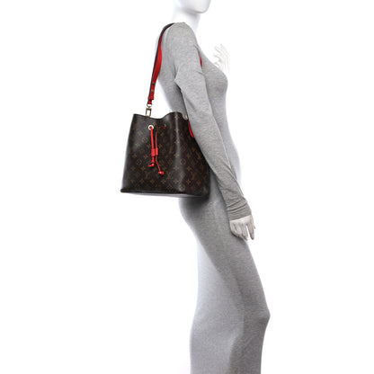 Louis Vuitton Monogram Neonoe MM Coquelicot 2 of 9