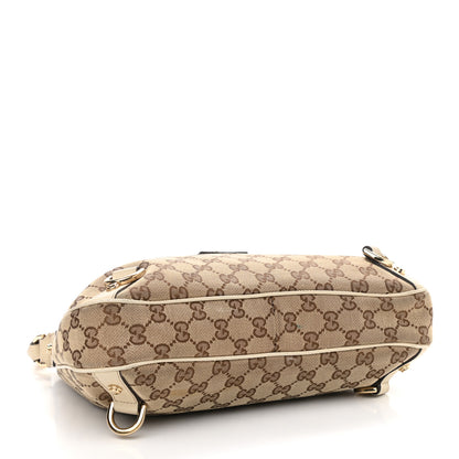 Gucci Monogram Medium Abbey D Ring Hobo Off White 4 of 16