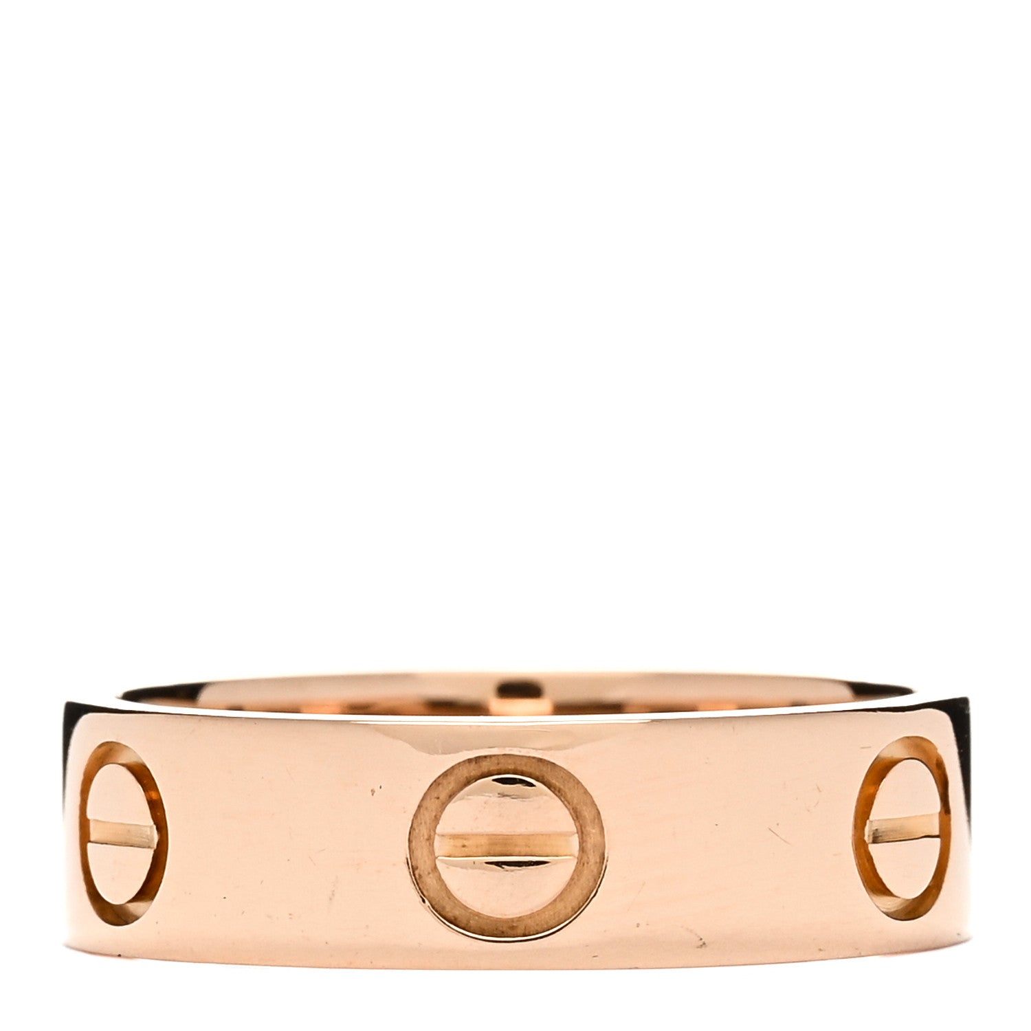 Cartier 18K Pink Gold 5.5mm LOVE Ring 53 6.5 2 of 4