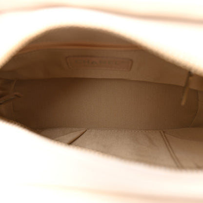 Chanel Rattan Calfskin Small Gabrielle Hobo Beige Ivory 5 of 10