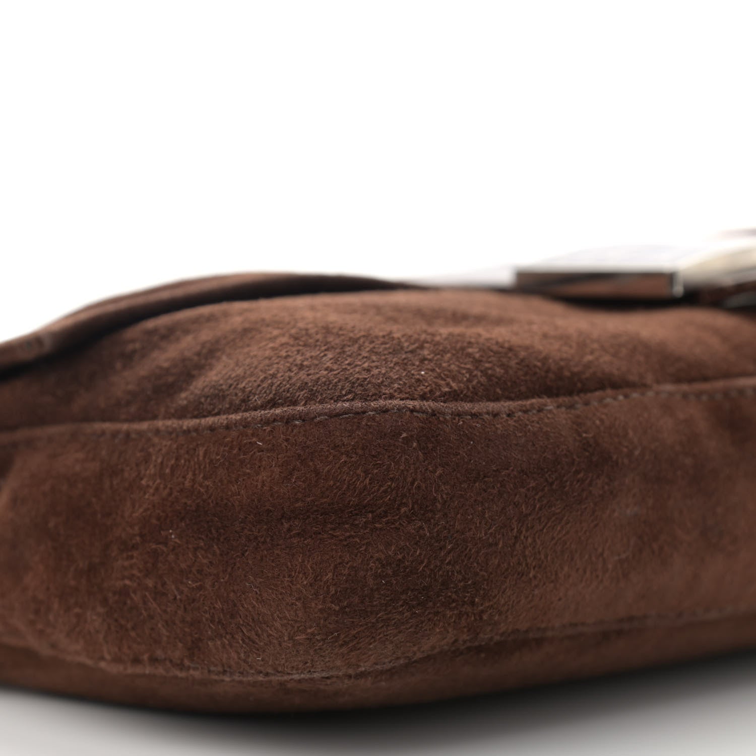 Fendi Suede Baguette Brown 9 of 13
